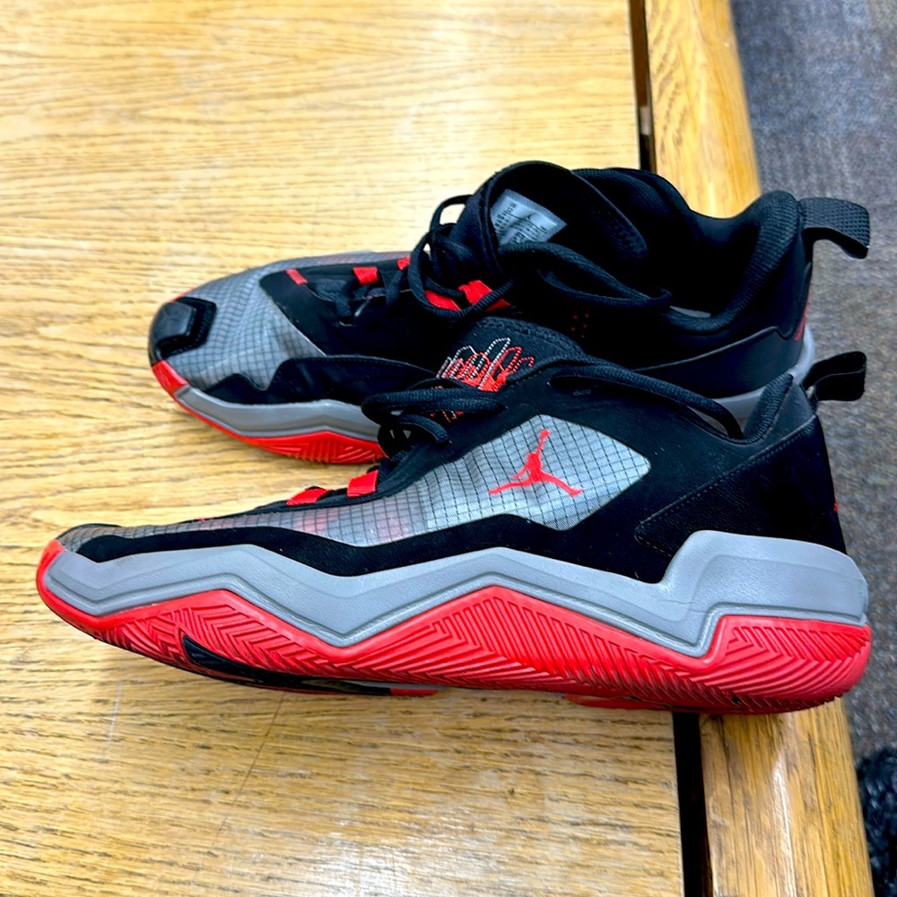 Jordan brand. Size 12. Black and red. Meticulously cared for all the time.